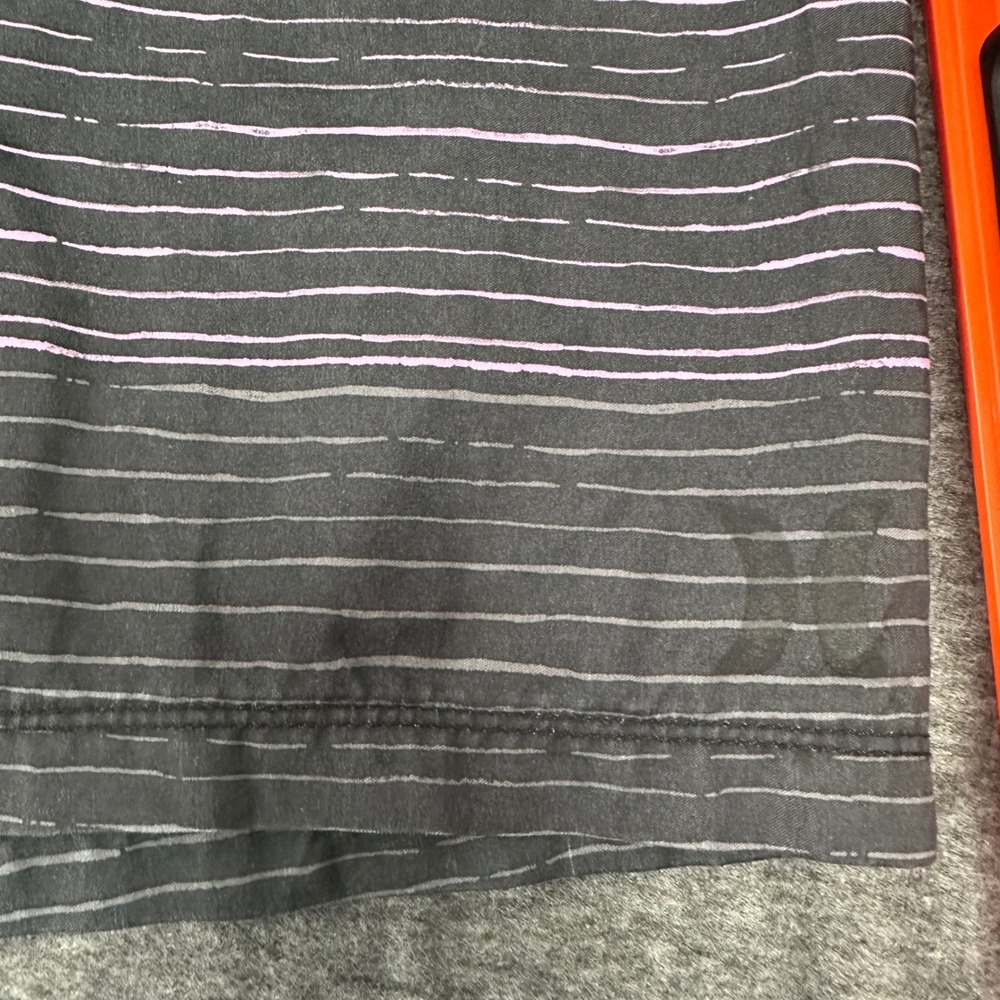 Hurley Striped Swim Trunks Board Shorts with‎ Drawstring Size 30 - Picture 4 of 8